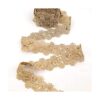 Cinta de encaje dorado Venecia con ribete de encaje dorado_1