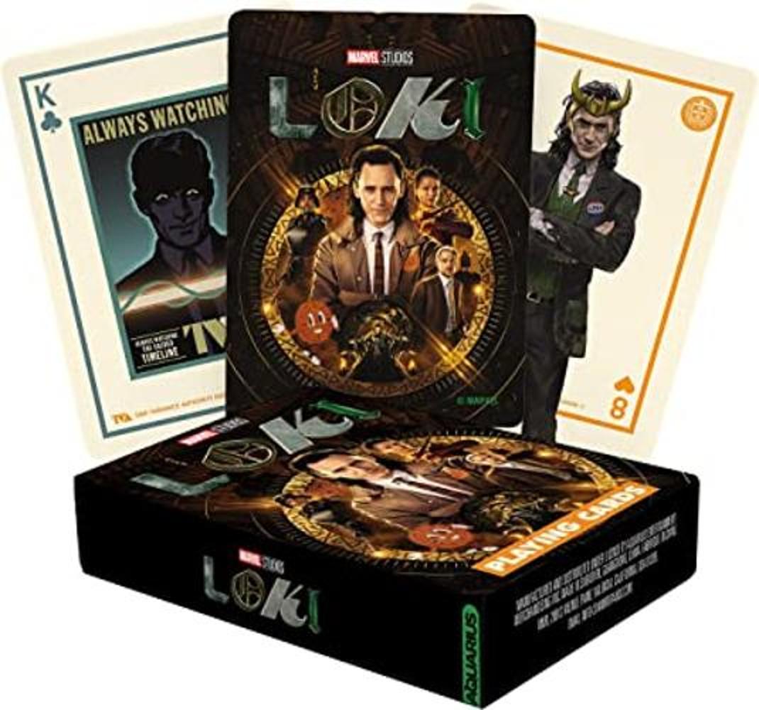 AQUARIUS Marvel Loki Playing Cards