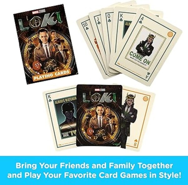 AQUARIUS Marvel Loki Playing Cards_2
