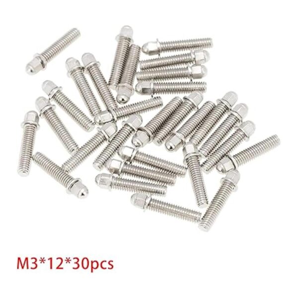 DKKY Kit de tornillos hexagonales M3 para coche modelo
