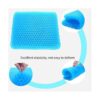 Cojín de gel para asiento de 2.4 pulgadas de grosor doble