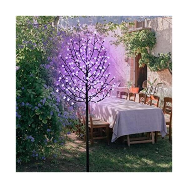 FUCHSUN rbol de flores solares de 6 pies para jardín con_1
