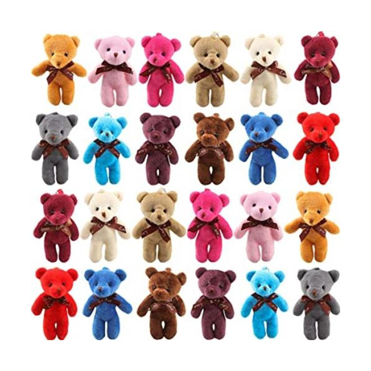 Haconba Paquete de 36 mini oso de peluche muñeca de oso