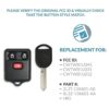 Keyless2Go Repuesto para llave de coche sin llave_4
