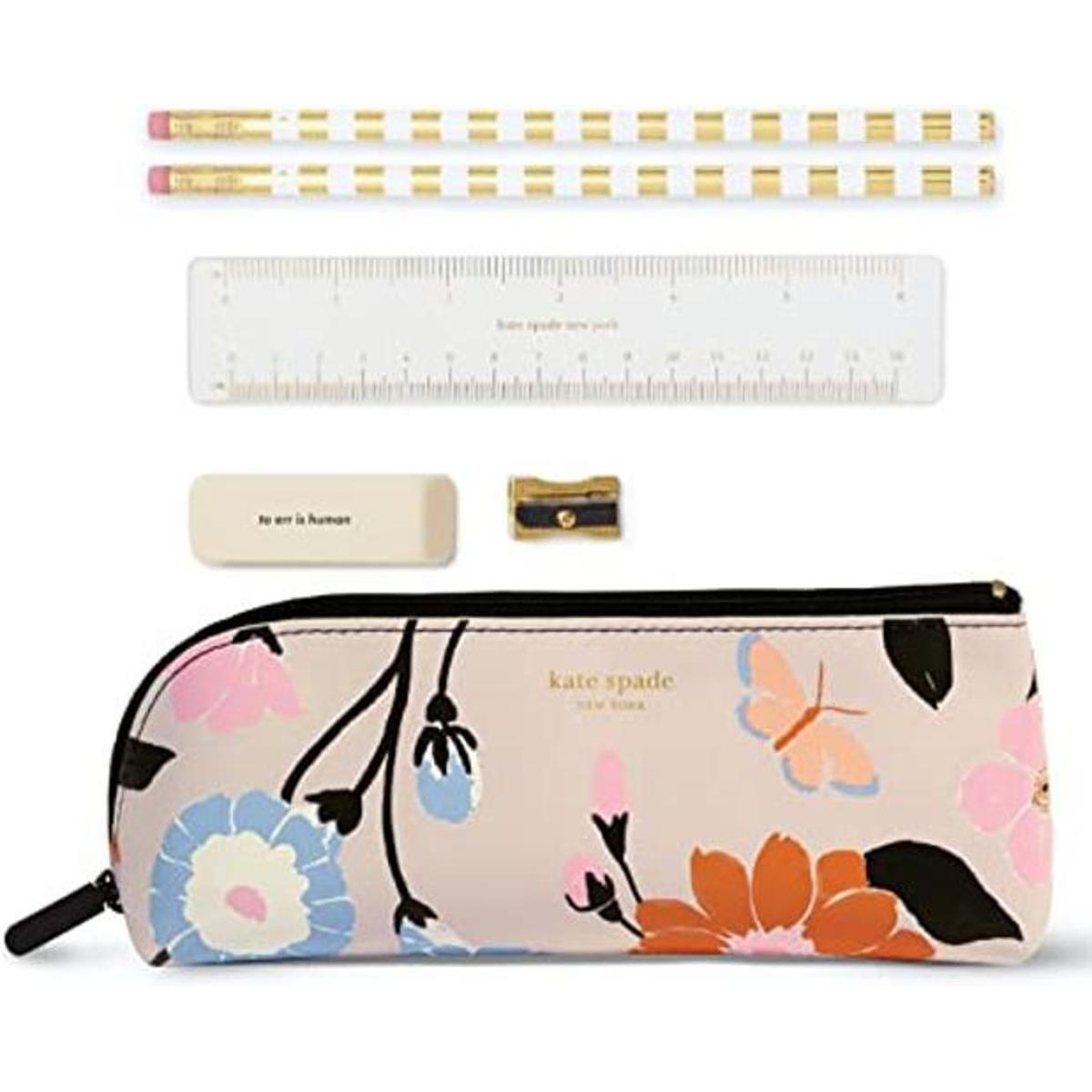 Kate Spade New York Estuche para bolígrafos y lápices con