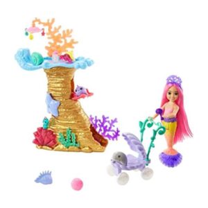 Sirena Barbie Juego de crianza de sirena muñeca de_1