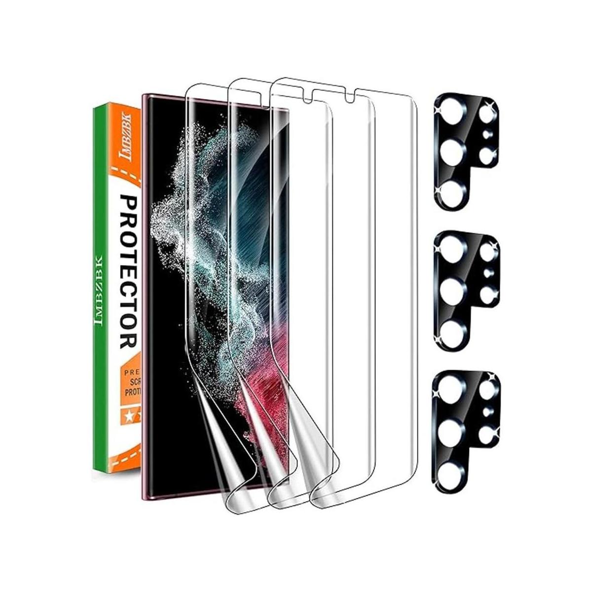 IMBZBK Paquete de 33 Protector de pantalla para Samsung