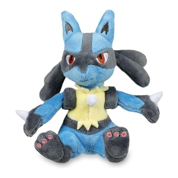 Pokémon Center Lucario Sitting Cuties Felpa 6 pulgadas_3