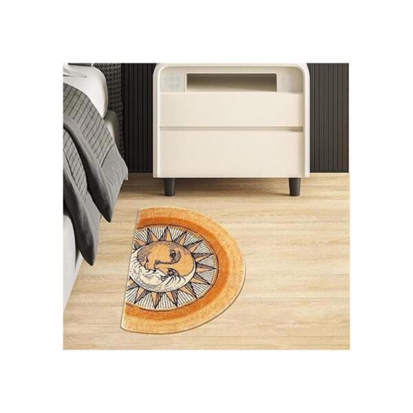 Alfombra creativa semicircular antideslizante