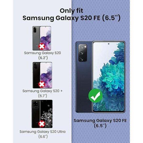 UNPEY Funda para Samsung Galaxy S20 FE funda para Galaxy_2