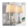 RAYINIGHT Juego de 2 lámparas de mesa para dormitorios_1