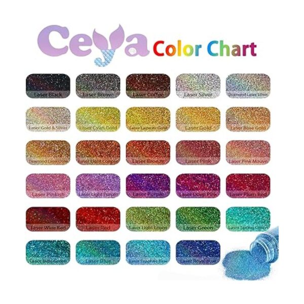 Ceya 3.5 onzas3.53 oz holográfico ultra fino purpurina en_3