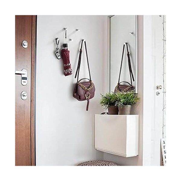 BVL Gancho cromado para bata de baño gancho adhesivo para
