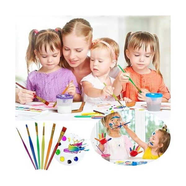 Juego de 26 esponjas de pintura para niños juego de