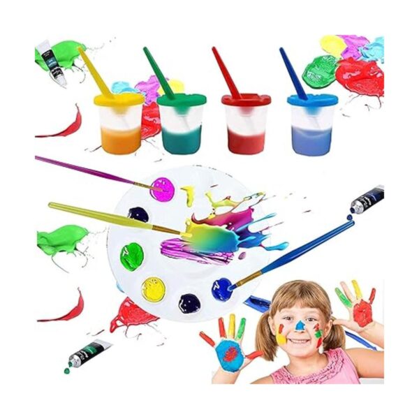 Juego de 26 esponjas de pintura para niños juego de