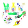 Juego de 26 esponjas de pintura para niños juego de