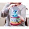 Disney Lilo Stitch Ohana Globo de nieve iluminado con_3