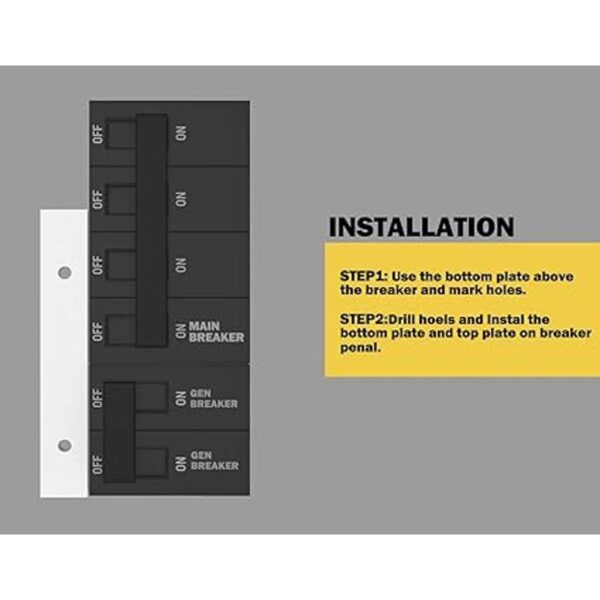 GenCap Kit de enclavamiento de generador compatible con el_3