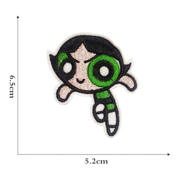 4Pcs Lucky Girl Logo Iron On Sew On Highend Embroidered