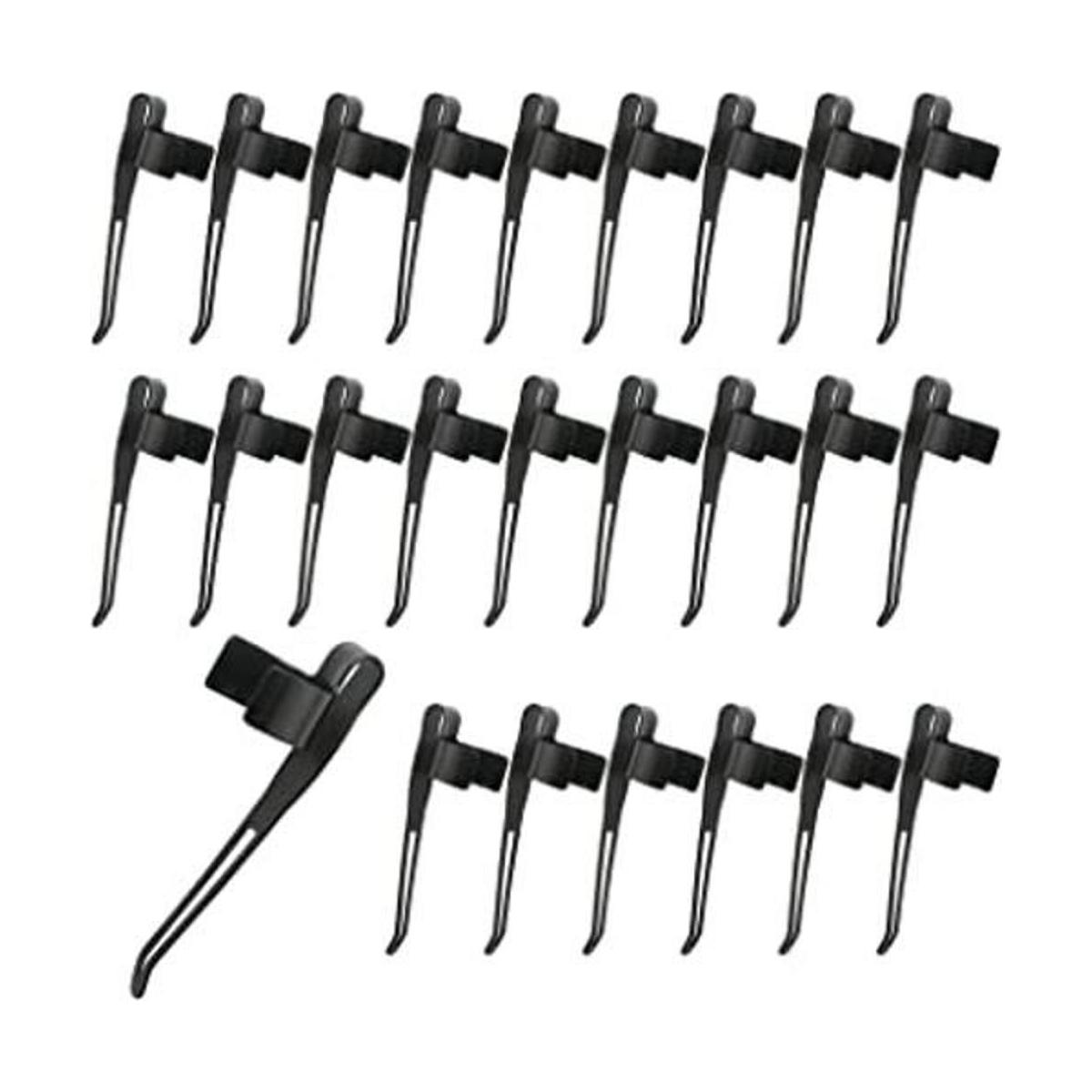ITROLLE Clip de bolsillo para linterna 25 piezas