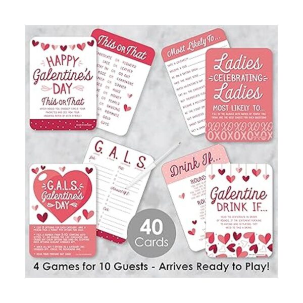 Big Dot of Happiness Happy Galentines Day 4 juegos de_2