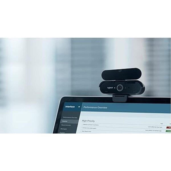 MoimTech Funda para cámara web Logitech Brio 4K cubierta_5