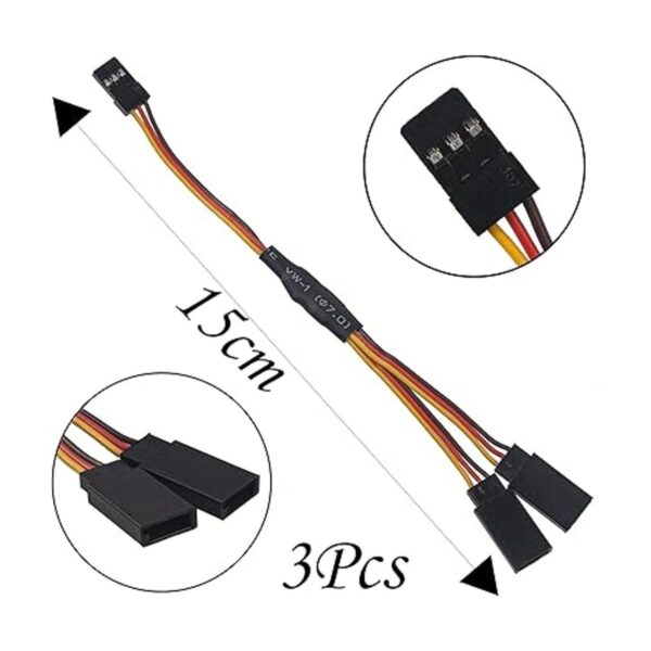 18 cables de extensión JR de 3 pines 1 JR macho a 23_2