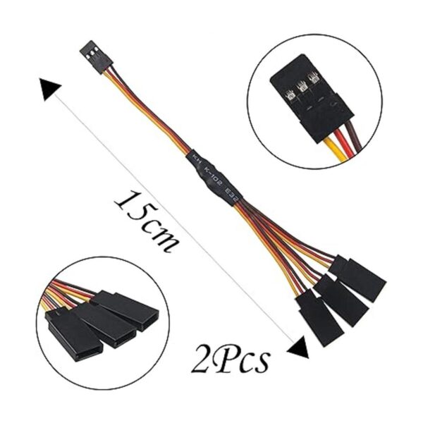 18 cables de extensión JR de 3 pines 1 JR macho a 23_3