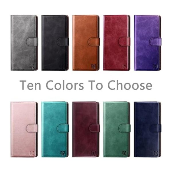 SUANPOT Funda de cuero para Samsung Galaxy A53 5G con_2