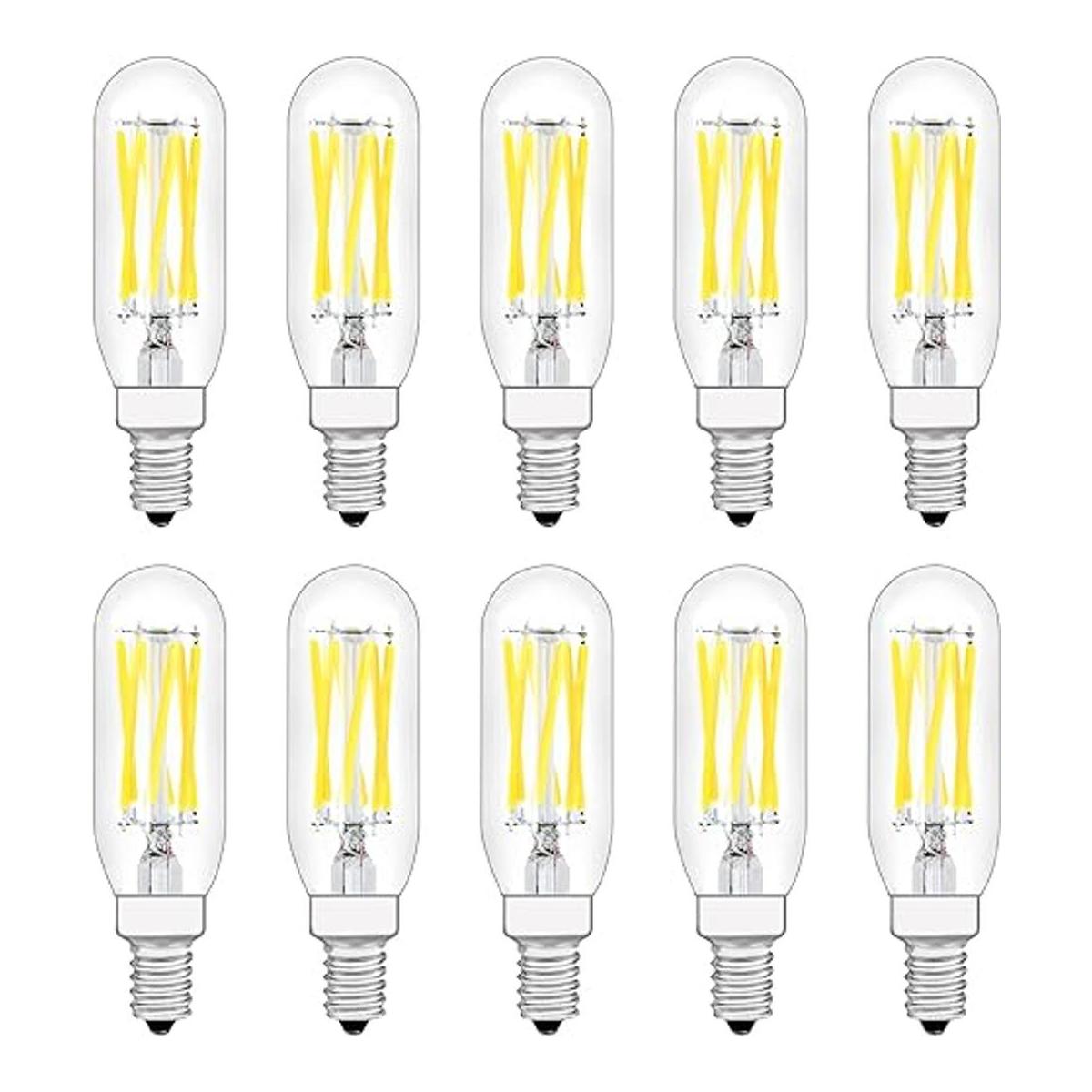 PIFUT Bombilla LED T8 bombilla LED E12 regulable 110 V