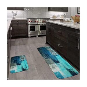 MAYHMYO Juego de 2 alfombras y tapetes de cocina color_1
