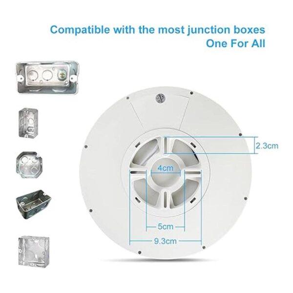9 inch LED Flush Mount Ceiling Light Fixture 4000K Nature_2