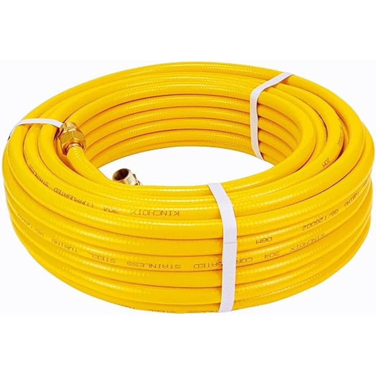 Kinchoix Línea de gas flexible CSST de 35 pies y 12