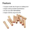 Welding Knight Wp17 tig consumibles antorcha Stubby pinza_2