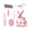 Crafterlife Kit de aseo de mascotas pequeñas con cepillo_1
