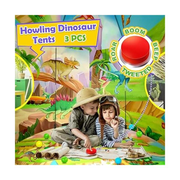 PigPigPen Tienda de campaña de juego de dinosaurios para_2