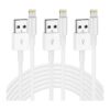 QZIIW Cable de carga para iPhone de 10 pies paquete de 3_1
