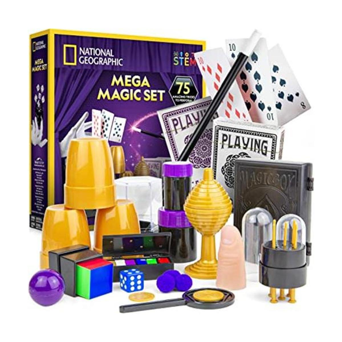 NATIONAL GEOGRAPHIC Mega Magic Set Más de 75 trucos de