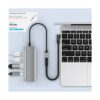 Cable de extensión USB C hembra a macho de ángulo recto de