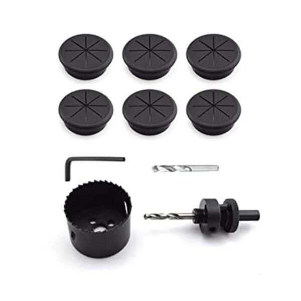 Kit de cubierta de agujero para escritorio y sierra de_1