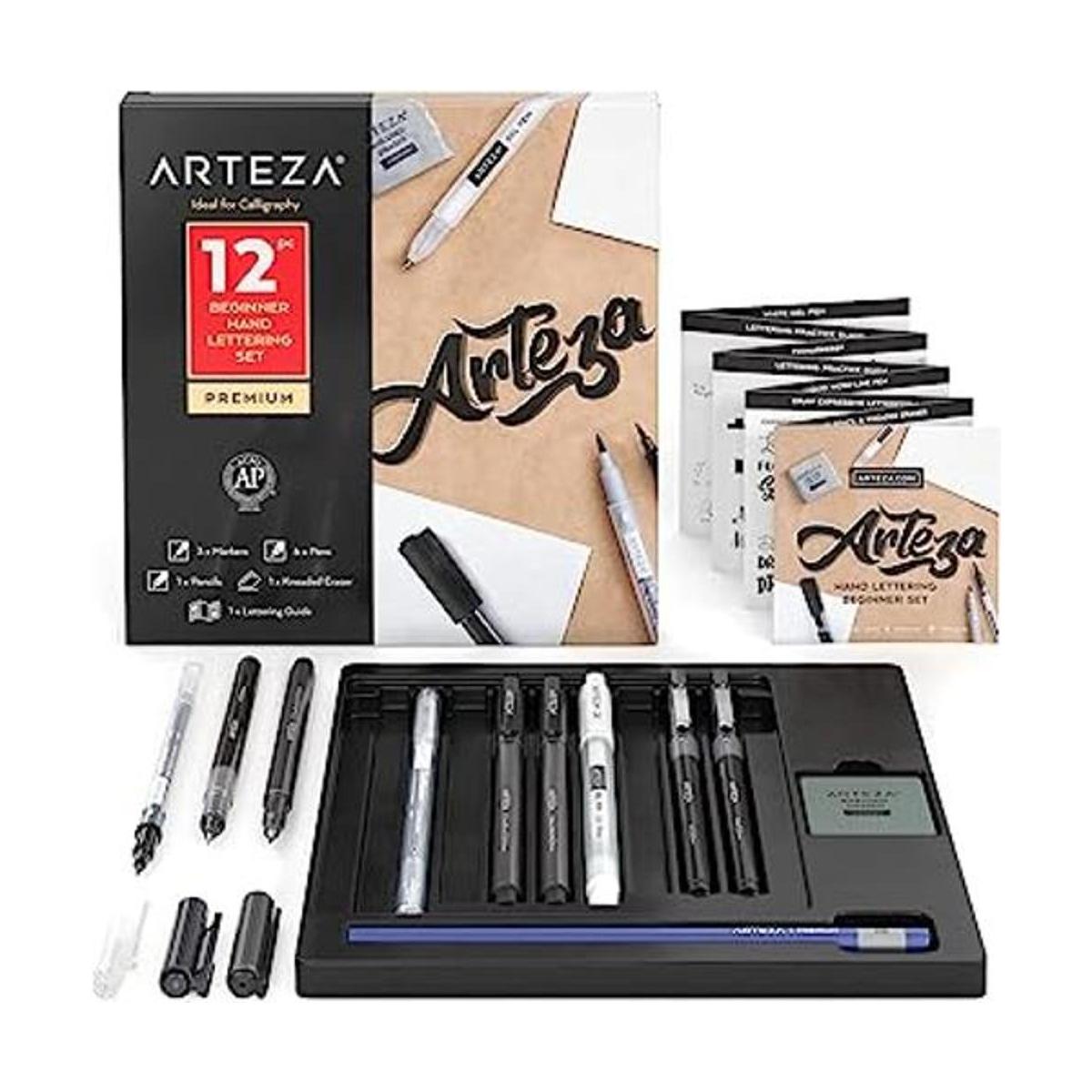 ARTEZA Bolígrafos de letras a mano juego de caligrafía de