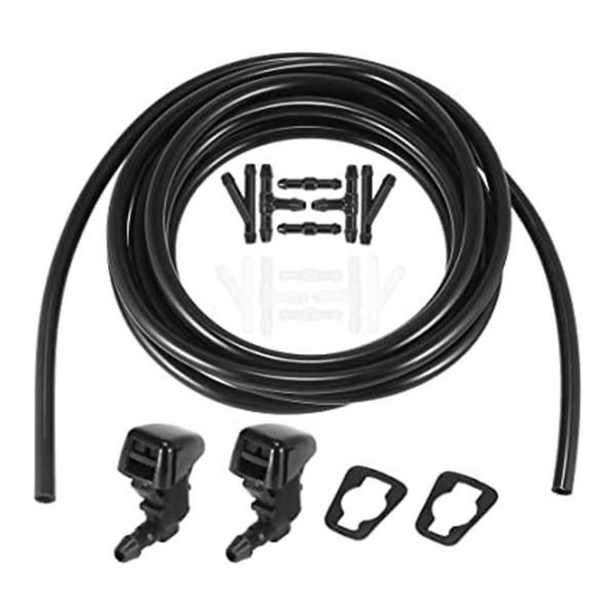 ACROPIX Kit de manguera de limpiaparabrisas delantero para