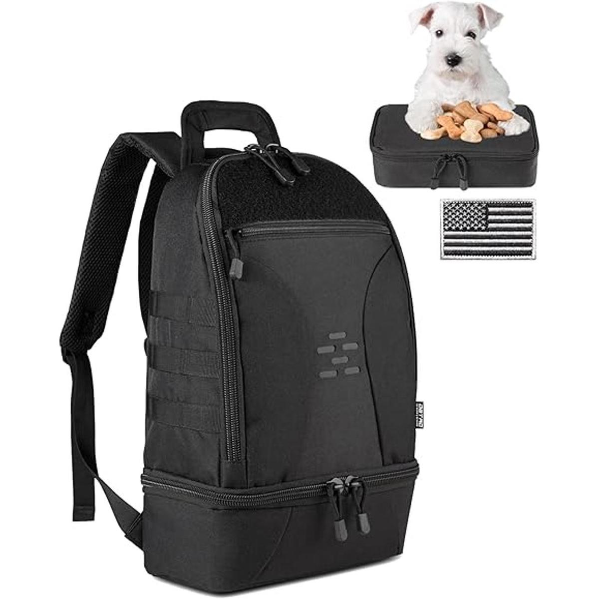 DBTAC Bolsa de viaje táctica para mascotas pequeña
