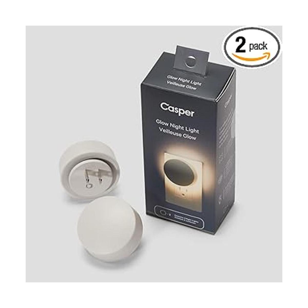 Casper Sleep Luz nocturna brillante paquete de dos