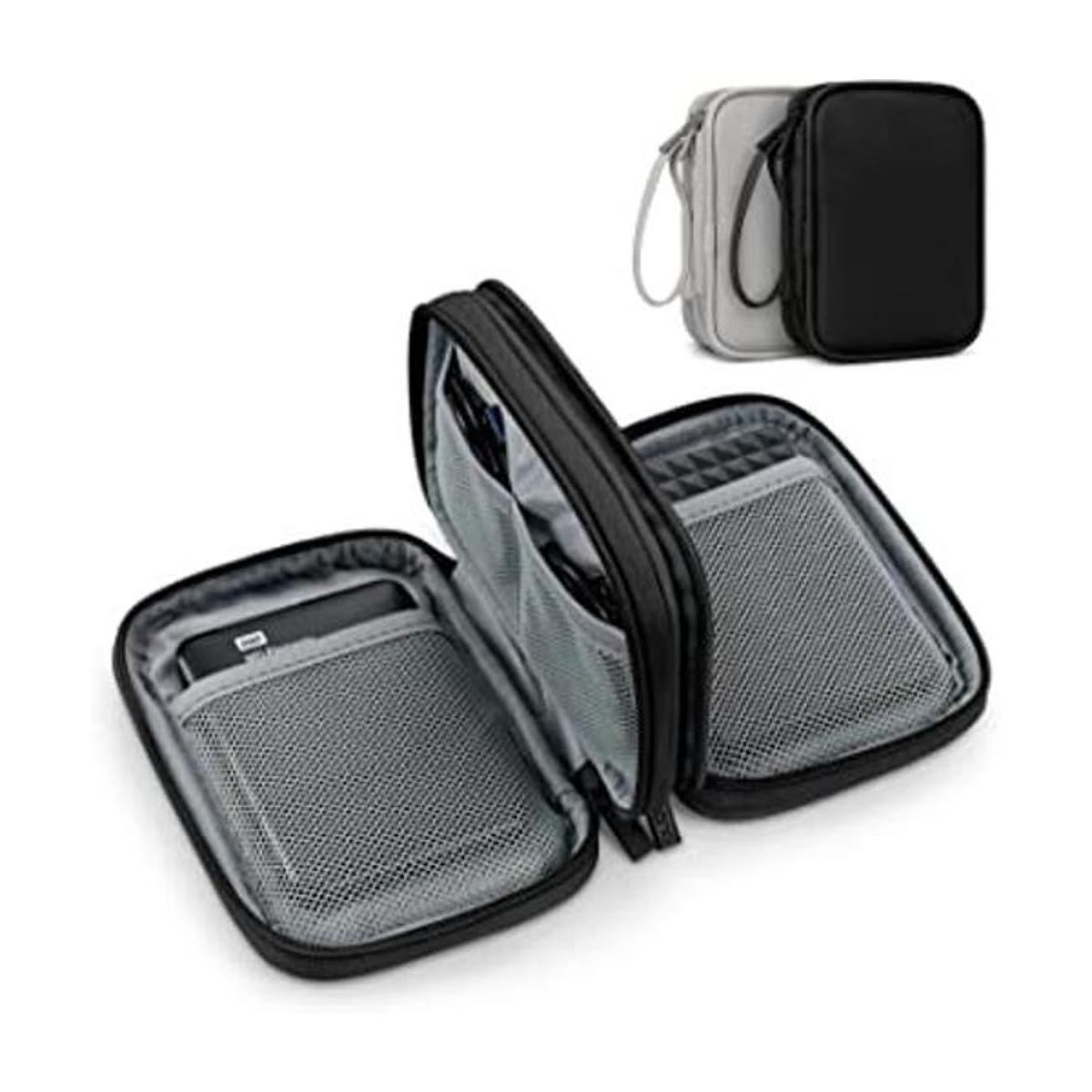Funda de doble disco duro de doble capa de 2.5 pulgadas