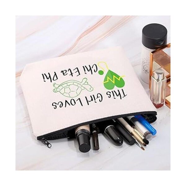 VAMSII Chi Eta Phi Bolsa de maquillaje de viaje XHO XHO_4