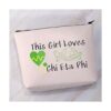 VAMSII Chi Eta Phi Bolsa de maquillaje de viaje XHO XHO_2