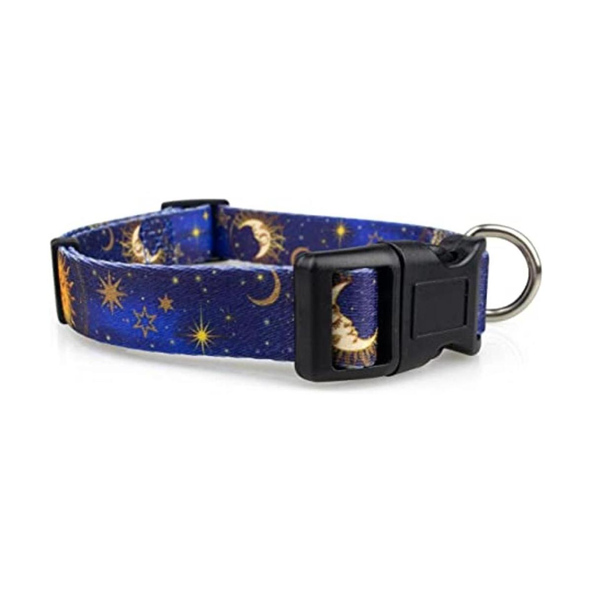 Limeloot Celestial Moon Collar para perro pequeño