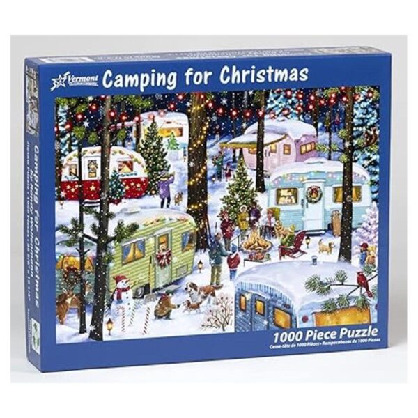 Vermont Christmas Company Rompecabezas de camping para_2