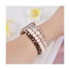 Pulsera con cuentas de purpurina compatible con Apple_4